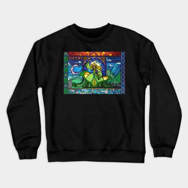 Beautiful Enchantress Crewneck Sweatshirt by Ellador